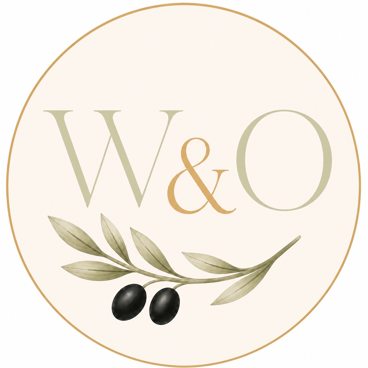 Willow & Olive Counselling W&O logo